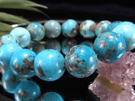 ペルシャ ペルシアン ターコイズ ブレスレット 12月の誕生石 トルコ石