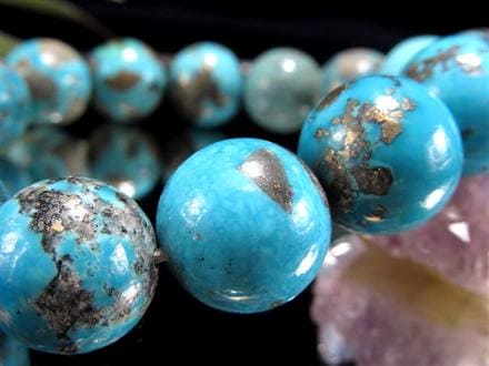 ペルシャ ペルシアン ターコイズ ブレスレット 12月の誕生石 トルコ石