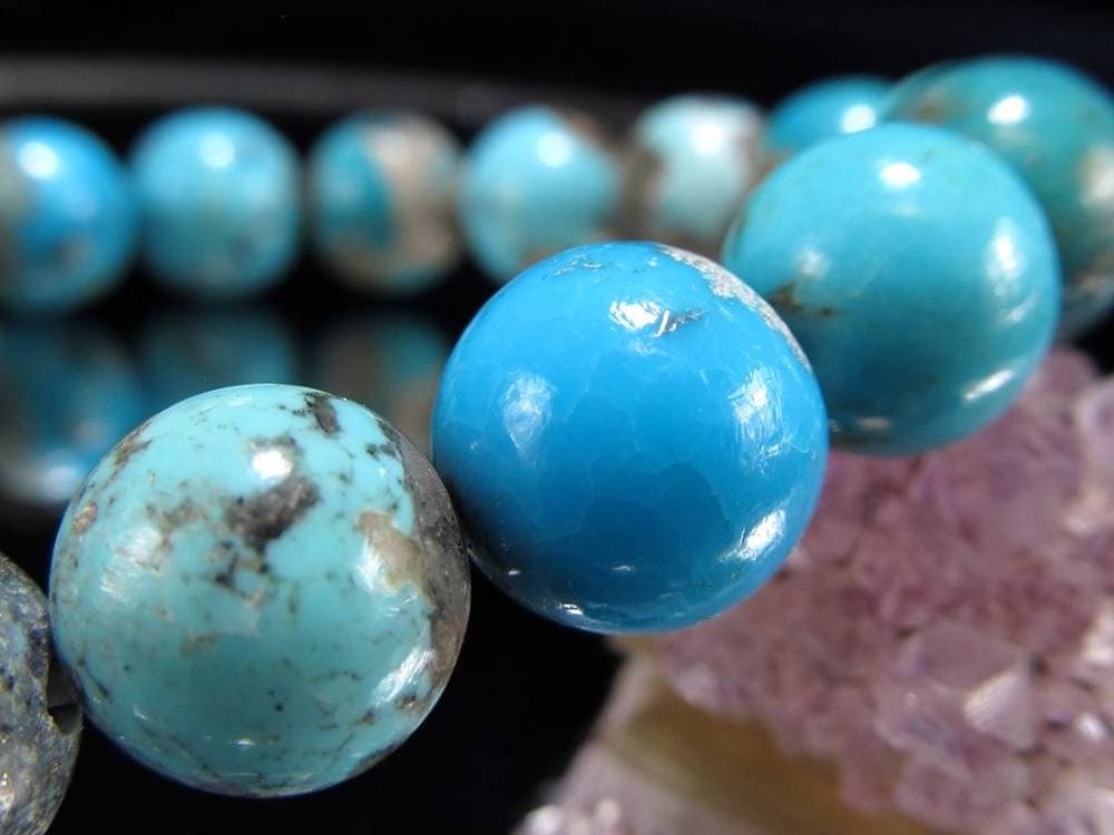 ペルシャ ペルシアン ターコイズ ブレスレット 12月の誕生石 トルコ石