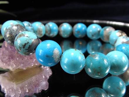 ペルシャ ペルシアン ターコイズ ブレスレット 12月の誕生石 トルコ石