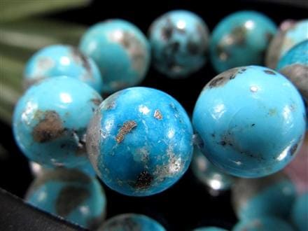 ペルシャ ペルシアン ターコイズ ブレスレット 12月の誕生石 トルコ石