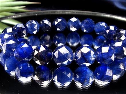 サファイア ブレスレット コランダム スターカット 9月の誕生石