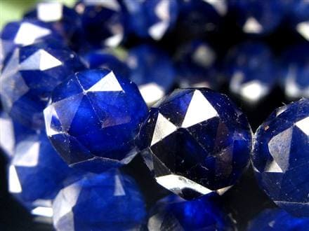 サファイア ブレスレット コランダム スターカット 9月の誕生石