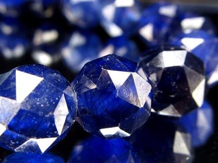 サファイア ブレスレット コランダム スターカット 9月の誕生石