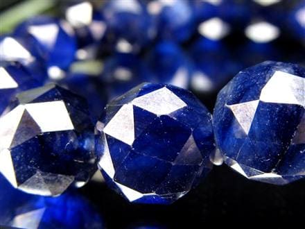 サファイア ブレスレット コランダム スターカット 9月の誕生石