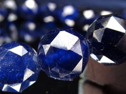 サファイア ブレスレット コランダム スターカット 9月の誕生石