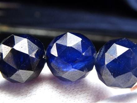 サファイア ブレスレット コランダム スターカット 9月の誕生石