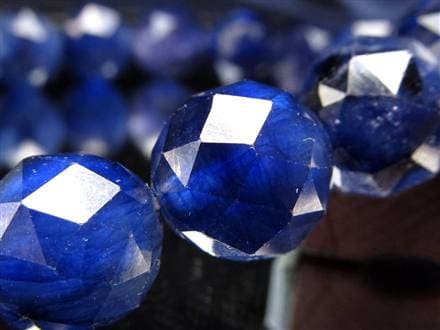 サファイア ブレスレット コランダム スターカット 9月の誕生石