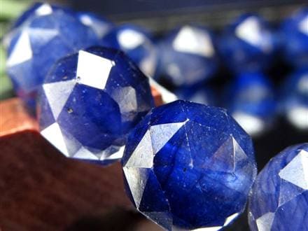 サファイア ブレスレット コランダム スターカット 9月の誕生石