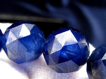 サファイア ブレスレット コランダム スターカット 9月の誕生石