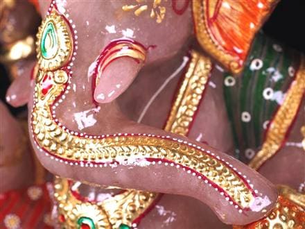 ローズクォーツガネーシャ ガネーシャ ローズガネーシャ 天然石ガネーシャ 夢を叶える象