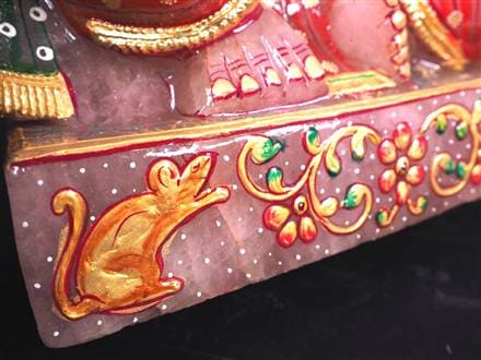 ローズクォーツガネーシャ ガネーシャ ローズガネーシャ 天然石ガネーシャ 夢を叶える象