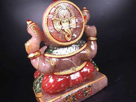 ローズクォーツガネーシャ ガネーシャ ローズガネーシャ 天然石ガネーシャ 夢を叶える象