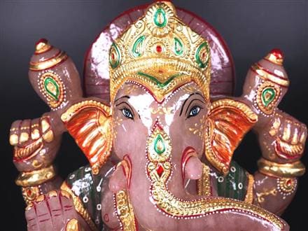 ローズクォーツガネーシャ ガネーシャ ローズガネーシャ 天然石ガネーシャ 夢を叶える象