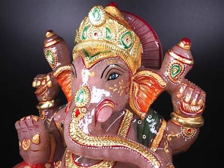 ローズクォーツガネーシャ ガネーシャ ローズガネーシャ 天然石ガネーシャ 夢を叶える象