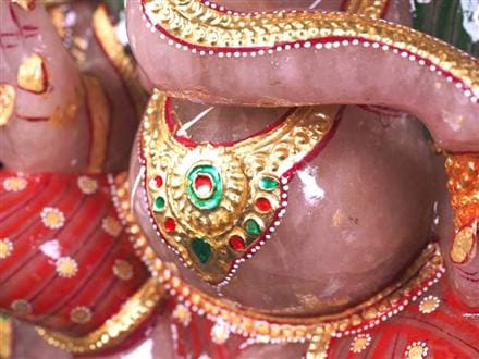 ローズクォーツガネーシャ ガネーシャ ローズガネーシャ 天然石ガネーシャ 夢を叶える象