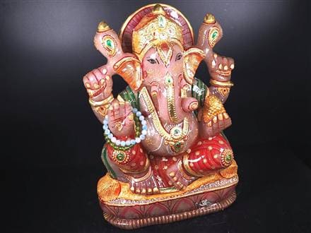 ローズクォーツガネーシャ ガネーシャ ローズガネーシャ 天然石ガネーシャ 夢を叶える象