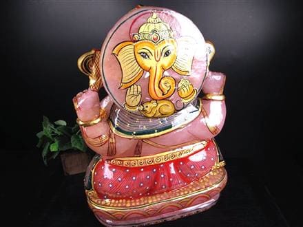 ローズクォーツガネーシャ ガネーシャ ローズガネーシャ 天然石ガネーシャ 夢を叶える象