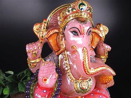 ローズクォーツガネーシャ ガネーシャ ローズガネーシャ 天然石ガネーシャ 夢を叶える象