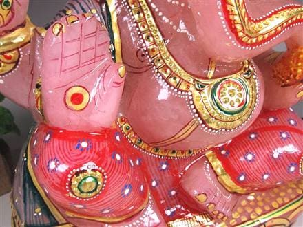 ローズクォーツガネーシャ ガネーシャ ローズガネーシャ 天然石ガネーシャ 夢を叶える象