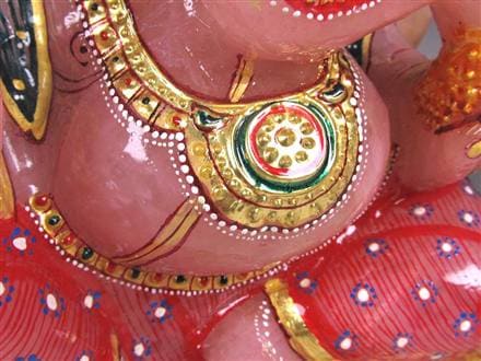 ローズクォーツガネーシャ ガネーシャ ローズガネーシャ 天然石ガネーシャ 夢を叶える象