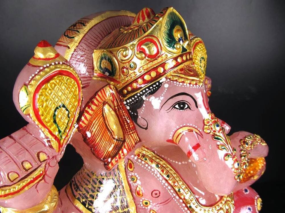 ローズクォーツガネーシャ ガネーシャ ローズガネーシャ 天然石ガネーシャ 夢を叶える象