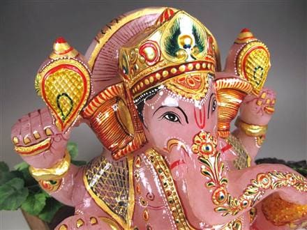 ローズクォーツガネーシャ ガネーシャ ローズガネーシャ 天然石ガネーシャ 夢を叶える象