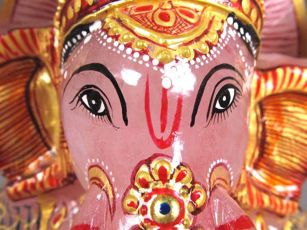 ローズクォーツガネーシャ ガネーシャ ローズガネーシャ 天然石ガネーシャ 夢を叶える象