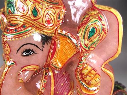 ローズクォーツガネーシャ ガネーシャ ローズガネーシャ 天然石ガネーシャ 夢を叶える象