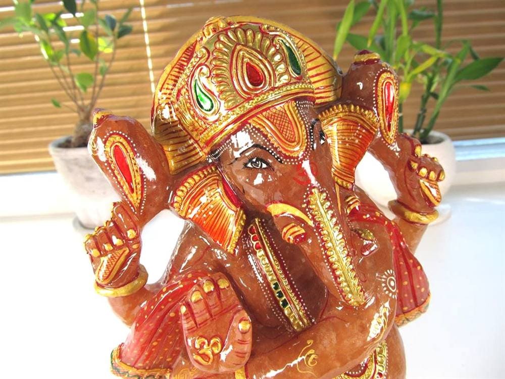 ピンクアベンチュリンガネーシャ ガネーシャ 天然石ガネーシャ 夢を叶える象