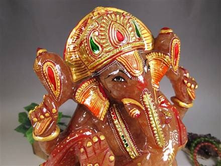 ピンクアベンチュリンガネーシャ ガネーシャ 天然石ガネーシャ 夢を叶える象