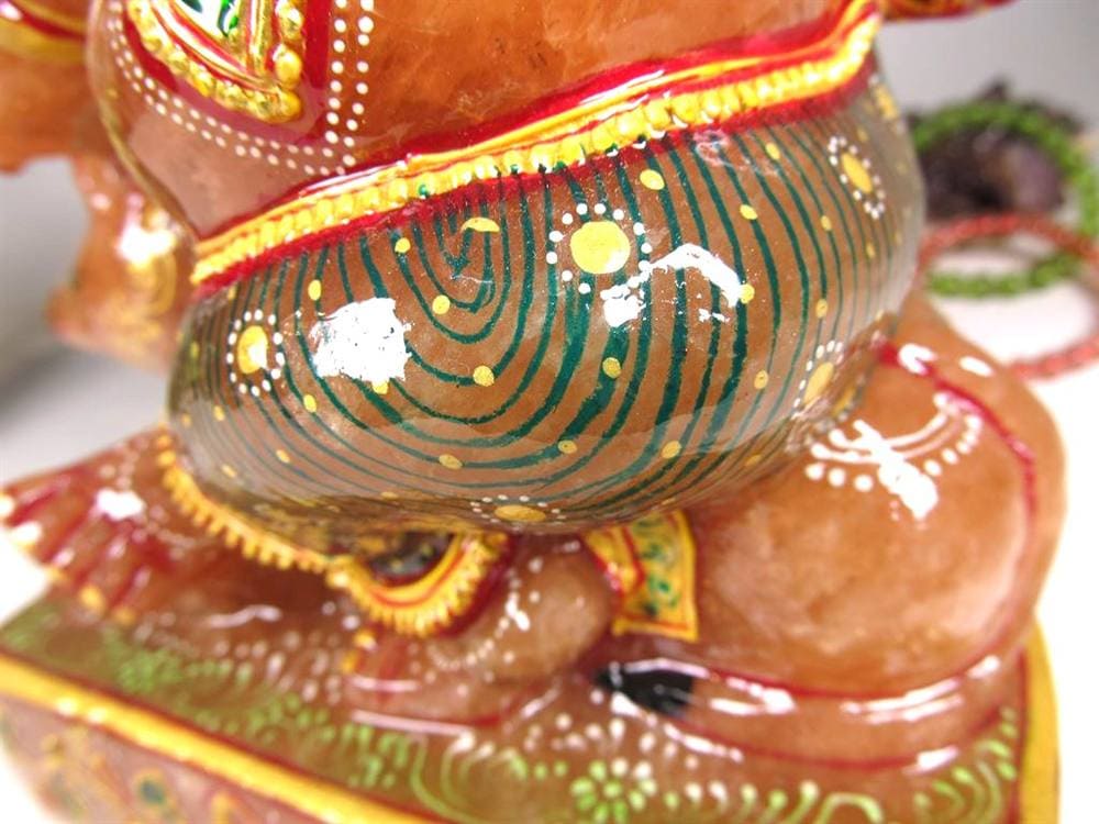 ピンクアベンチュリンガネーシャ ガネーシャ 天然石ガネーシャ 夢を叶える象