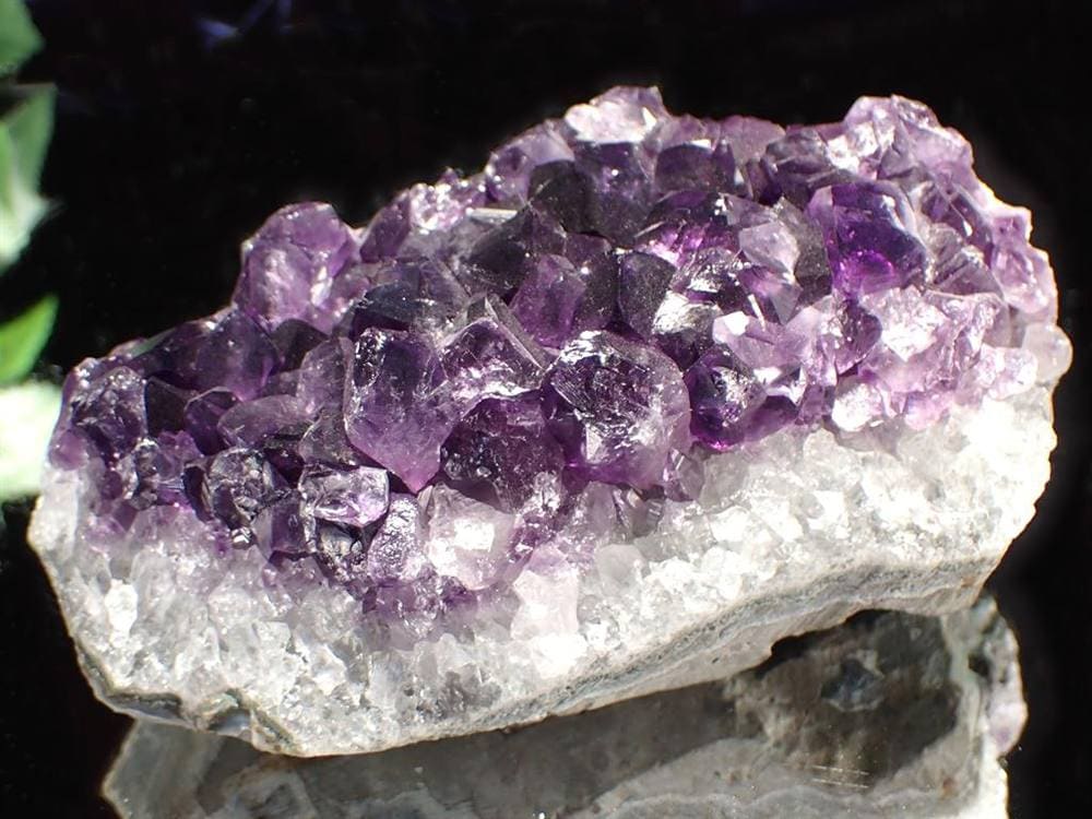 原石系 クラスター アメジストクラスター 極上アメジストクラスター