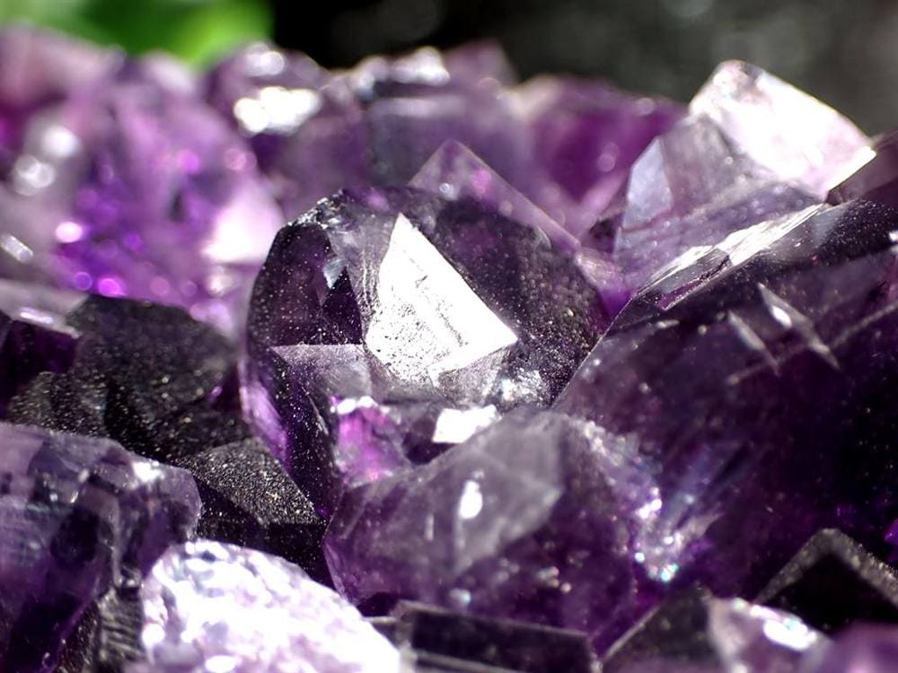 原石系 クラスター アメジストクラスター 極上アメジストクラスター