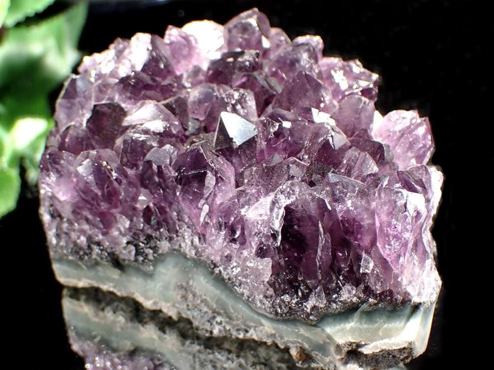 原石系 クラスター アメジストクラスター 極上アメジストクラスター