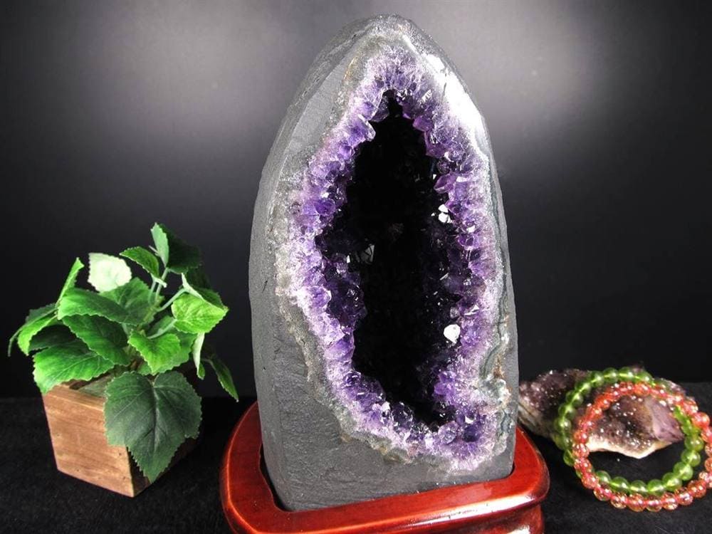 アメジストジオード アメジストドーム 紫水晶 晶洞 天然石