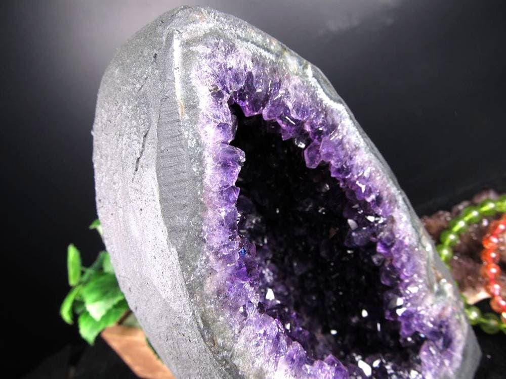 アメジストジオード アメジストドーム 紫水晶 晶洞 天然石