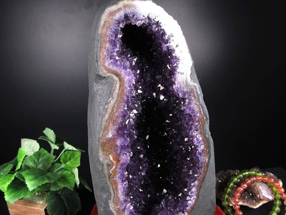 アメジストジオード アメジストドーム 紫水晶 晶洞 天然石