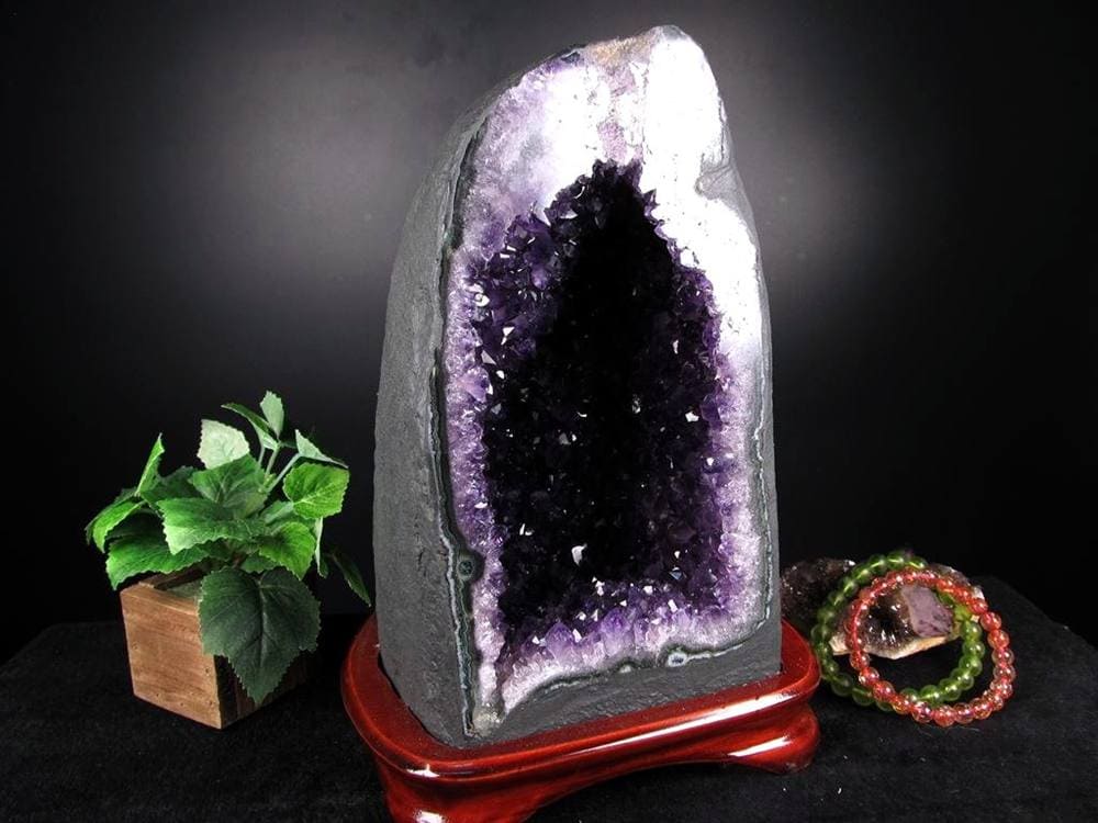 アメジストジオード アメジストドーム 紫水晶 晶洞 天然石