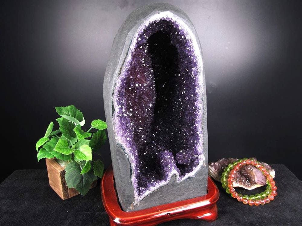 アメジストジオード アメジストドーム 紫水晶 晶洞 天然石