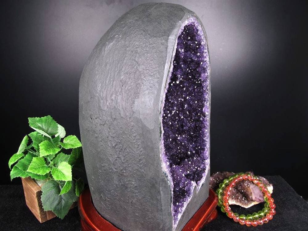 アメジストジオード アメジストドーム 紫水晶 晶洞 天然石