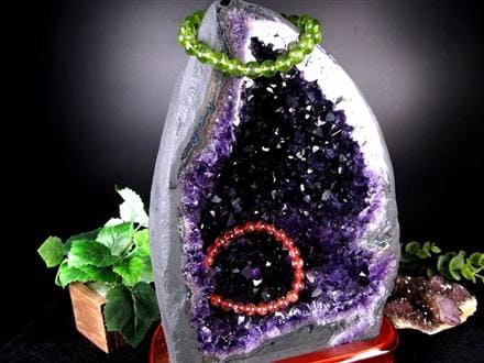 アメジストジオード アメジストドーム 紫水晶 晶洞 天然石