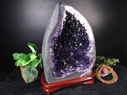 アメジストジオード アメジストドーム 紫水晶 晶洞 天然石