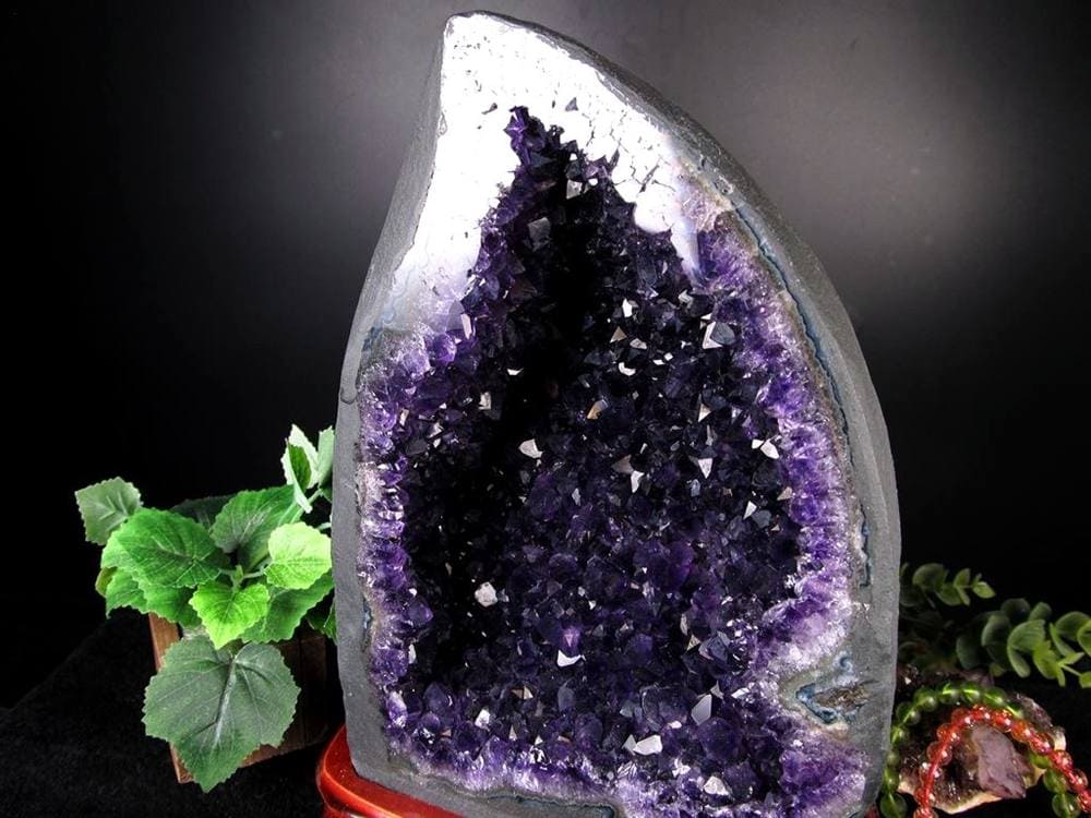 アメジストジオード アメジストドーム 紫水晶 晶洞 天然石