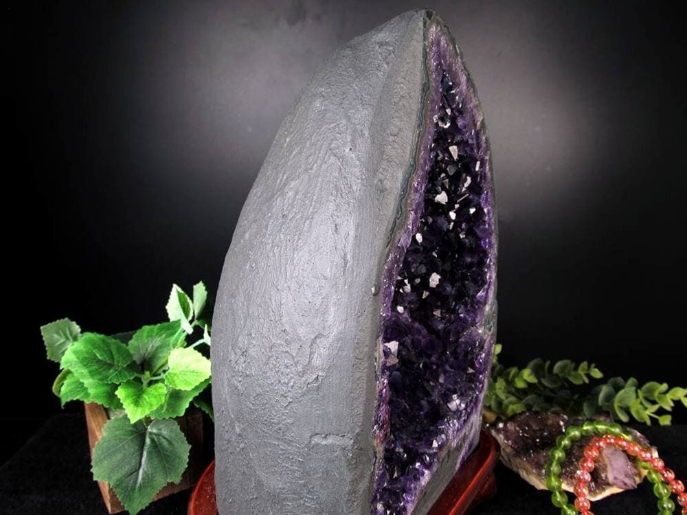 アメジストジオード アメジストドーム 紫水晶 晶洞 天然石