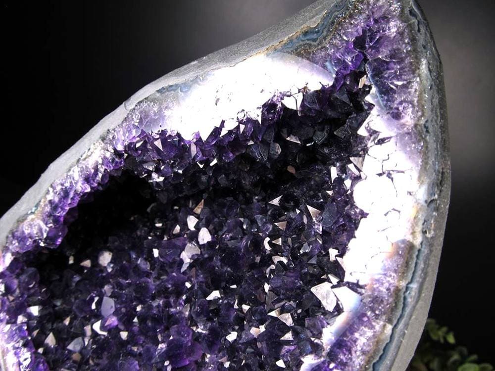 アメジストジオード アメジストドーム 紫水晶 晶洞 天然石