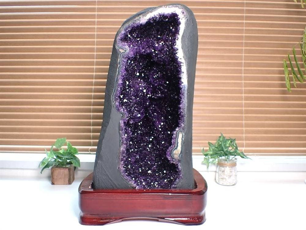 アメジストジオード アメジストドーム 紫水晶 晶洞 天然石