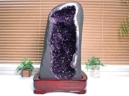 アメジストジオード アメジストドーム 紫水晶 晶洞 天然石