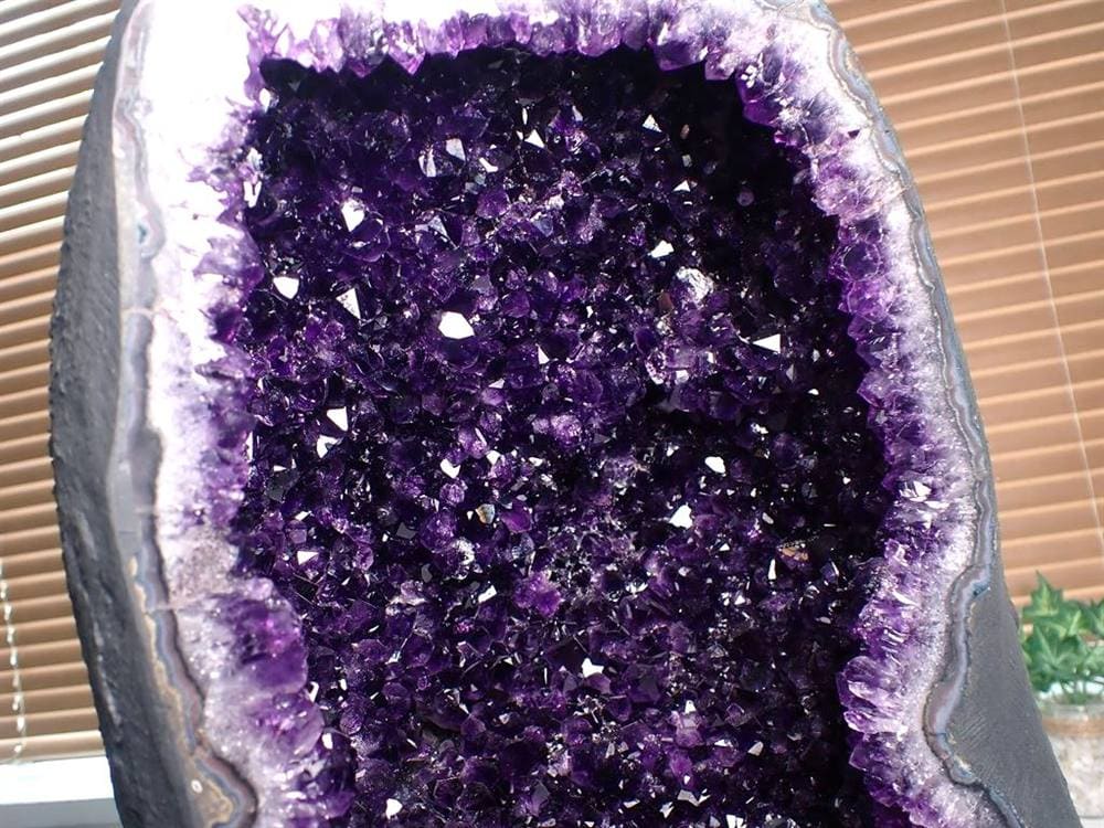 アメジストジオード アメジストドーム 紫水晶 晶洞 天然石