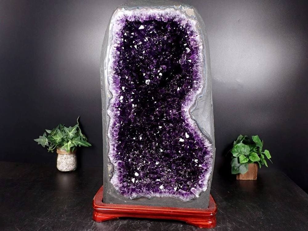 アメジストジオード アメジストドーム 紫水晶 晶洞 天然石